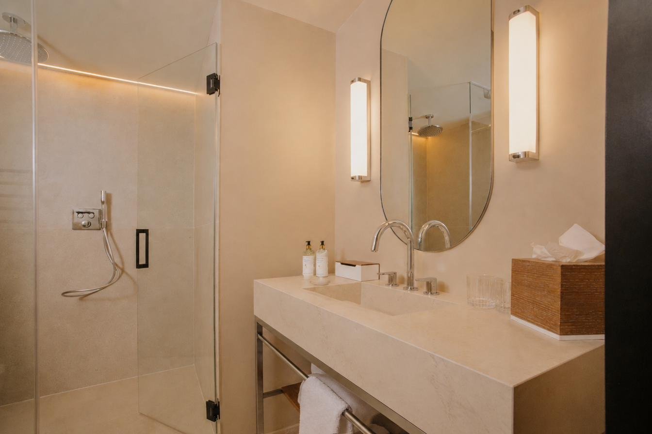 Cuarto de baño de la Habitación Deluxe